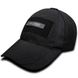 Tactical Baseball Cap "ANTITERROR II" BLACK (Rip-Stop + Membrane) 0004000000000000 photo 1