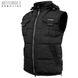 Insulated vest with hood "ANTITERROR II" BLACK (Membrane + Sintepon) 00051000S0000000 photo 1