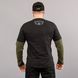 T-shirt with sleeves "BLACK WATER" BLACK & OLIVE (Knitwear) 0028503XL0000000 photo 3
