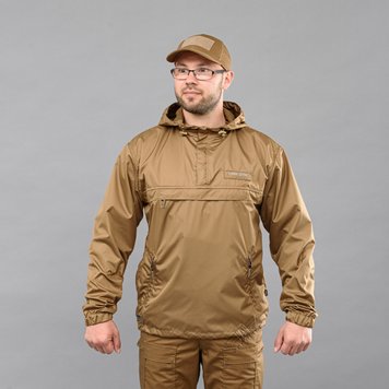 Anorak "SUMMER DEFENCE" COYOTE (Raincoat fabric + Mesh) 00002000S0000000 photo