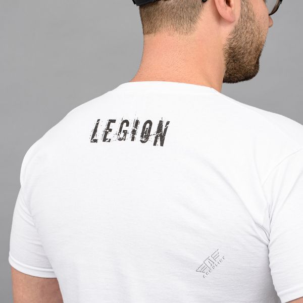 Koszulka z nadrukiem "LEGION" WHITE (Bawełna)
