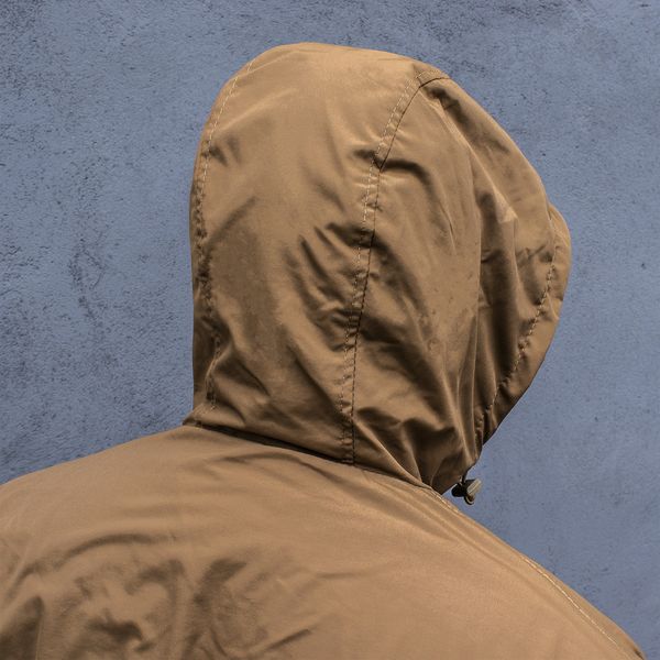 Insulated windbreaker Anorak (Jacket) "TRAVEL DEFENCE" COYOTE (Nylon+Microfleece) 00005000S0000000 photo