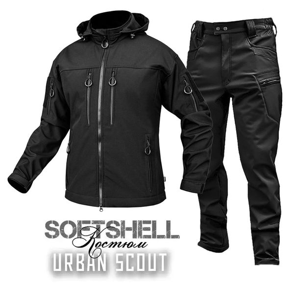 Suit "URBAN SCOUT" BLACK (SoftShell) 00362000S0000000 photo