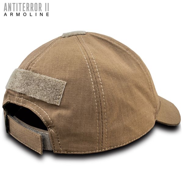 Tactical Baseball Cap "ANTITERROR II" COYOTE (Rip-Stop + Membrane) 0004100000000000 photo