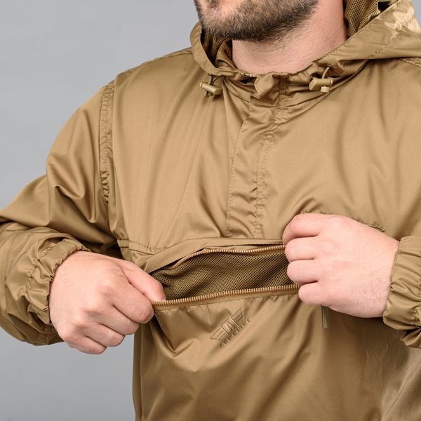 Anorak "SUMMER DEFENCE" COYOTE (Raincoat fabric + Mesh) 00002000S0000000 photo