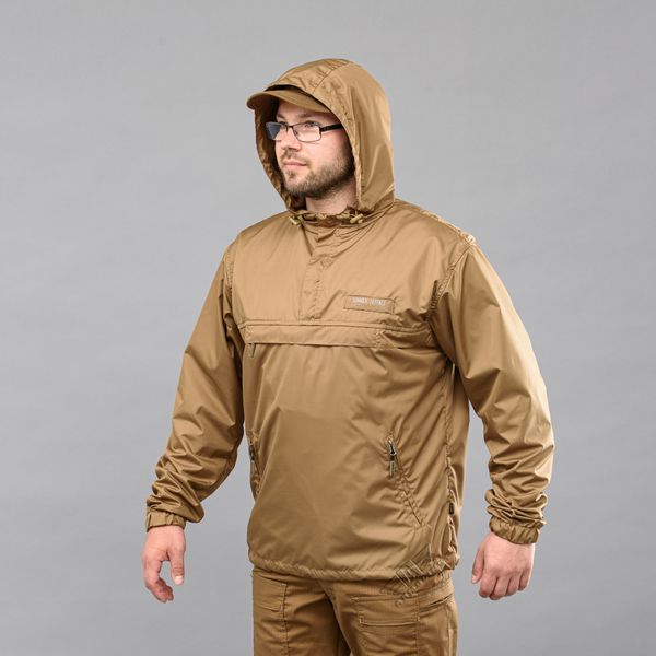 Anorak "SUMMER DEFENCE" COYOTE (Raincoat fabric + Mesh) 00002000S0000000 photo