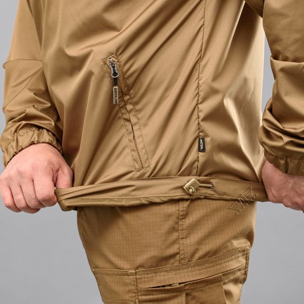 Anorak "SUMMER DEFENCE" COYOTE (Raincoat fabric + Mesh) 00002000S0000000 photo