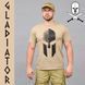 Футболка з принтом "GLADIATOR" KHAKI (Бавовна) 0025700XL0000000 фото 1