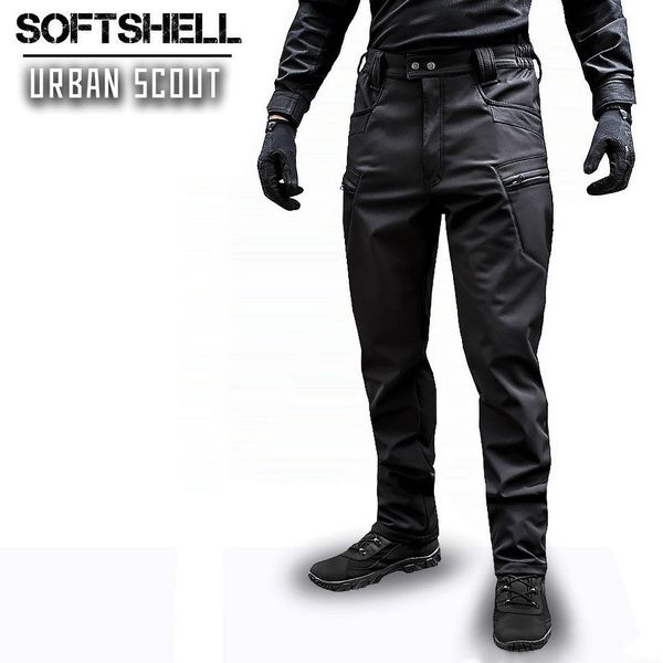 Брюки "URBAN SCOUT" BLACK (SoftShell) 00331000S0000000 фото