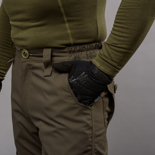 Штани зимові "RAPTOR-3" OLIVE (Мембрана + Мікрофліс) 0033602XL0000000 фото