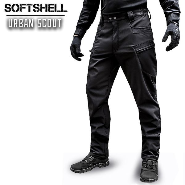 Pants "URBAN SCOUT" BLACK (SoftShell) 00331000S0000000 photo