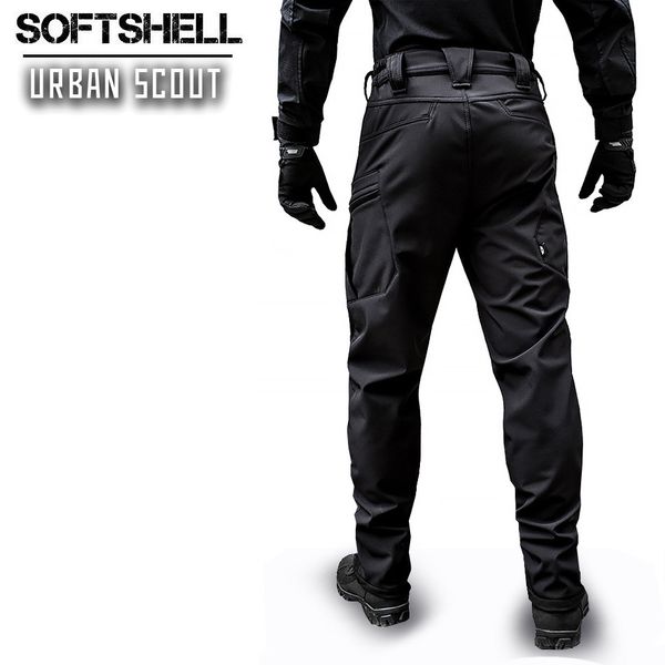 Штани "URBAN SCOUT" BLACK (SoftShell) 00331000S0000000 фото