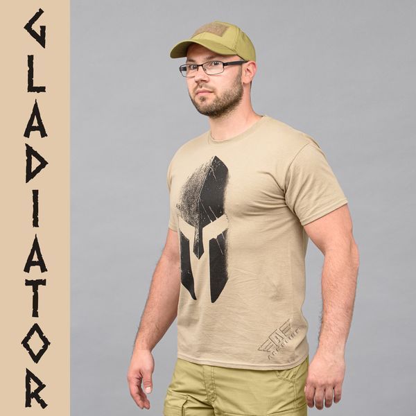 T-shirt "GLADIATOR" KHAKI (Cotton) 0025702XL0000000 photo