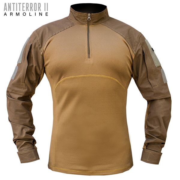 UBACS Combat Shirt "ANTITERROR II" COYOTE (Rip-Stop + CoolPass + Ribana) 00222000S0000000 photo