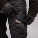 Komplet wojskowy "TRAVEL DEFENCE" 2 w 1 BLACK (Taslan + Mikropolar)