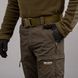 Komplet "TRAVEL DEFENCE" 3 w 1 ANORAK DARK OLIVE (Taslan + Mikropolar)
