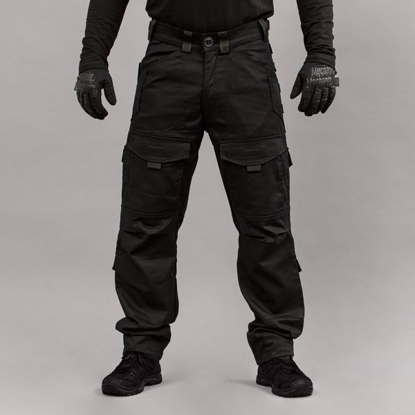 Spodnie taktyczne "SHTORM" BLACK (Pł&oacute;cienne)