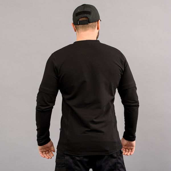 T-shirt with sleeves "BLACK" (Knitwear) 00404000L0000000 photo