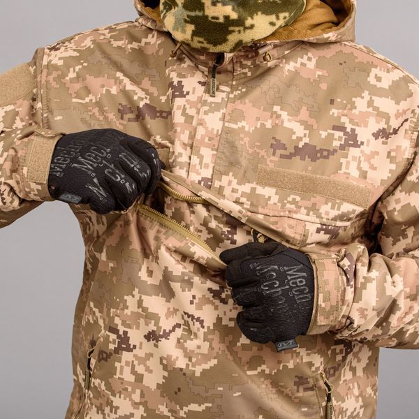 Комплект "TRAVEL DEFENCE" 3 в 1 АНОРАК УКРПІКСЕЛЬ ММ14 (Таслан + Мікрофліс) 0035400XL0000000 фото