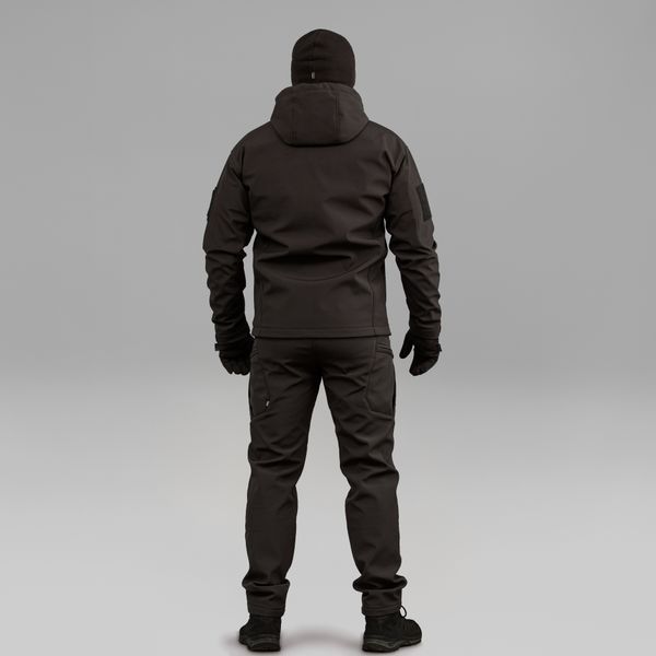 Komplet "URBAN SCOUT" BLACK (SoftShell)