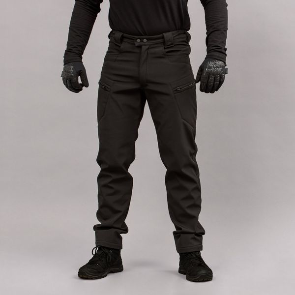 Komplet "URBAN SCOUT" BLACK (SoftShell)