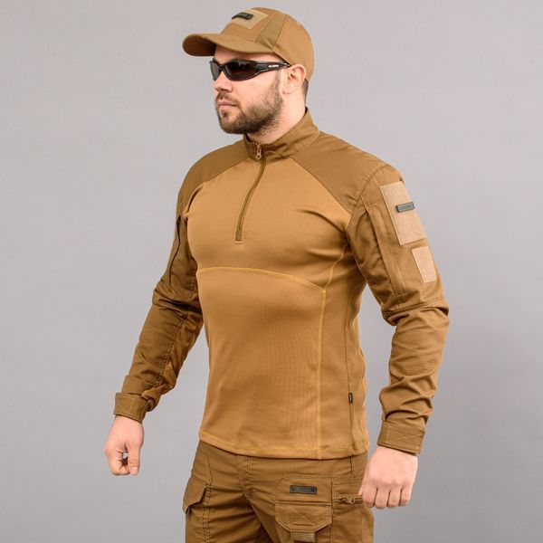 Рубашка боевая UBACS "ANTITERROR II" COYOTE (Rip-Stop + CoolPass + Ribana) 00222000M0000000 фото