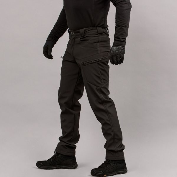 Pants "URBAN SCOUT" BLACK (SoftShell) 00331000L0000000 photo