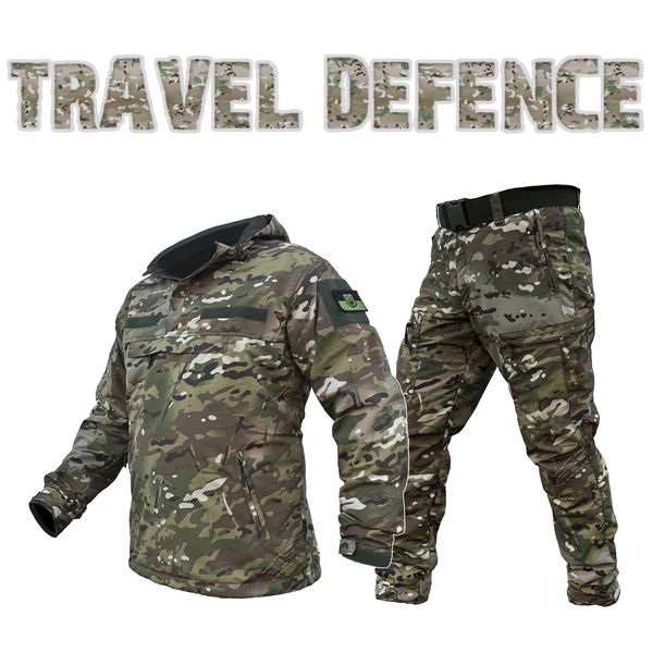 Комплект "TRAVEL DEFENCE" АНОРАК MULTICAM 2 в 1 (Таслан + Мікрофліс) 00358000S0000000 фото