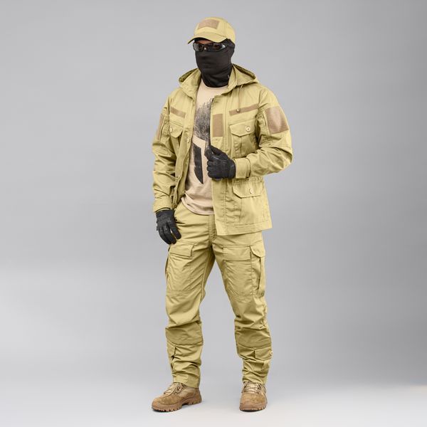 Field suit "CRUSADER" LIGHT COYOTE (Rip-Stop) 0007200XLLONG000 photo