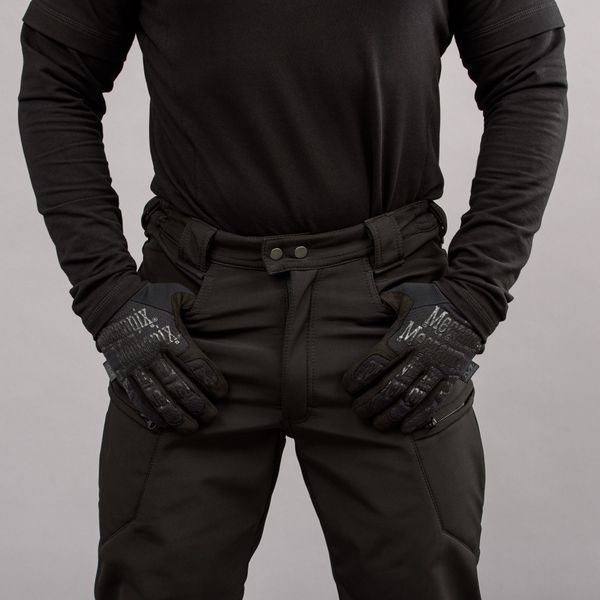 Pants "URBAN SCOUT" BLACK (SoftShell) 00331000L0000000 photo