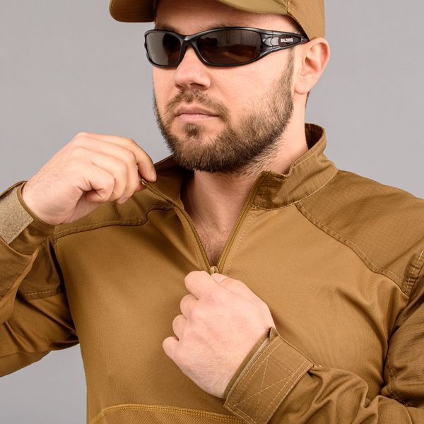 UBACS Combat Shirt "ANTITERROR II" COYOTE (Rip-Stop + CoolPass + Ribana) 00222000L0000000 photo