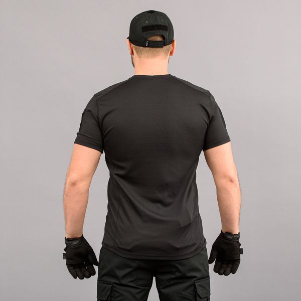 Koszulka termiczna taktyczna "S.W.A.T." BLACK (CoolPass)