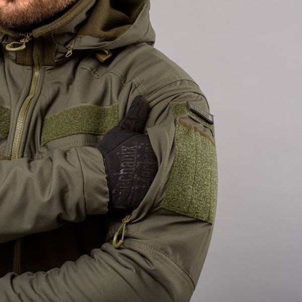 Hoodie "ANTITERROR II" OLIVE (Fleece + Membrane) 00252000M0000000 photo