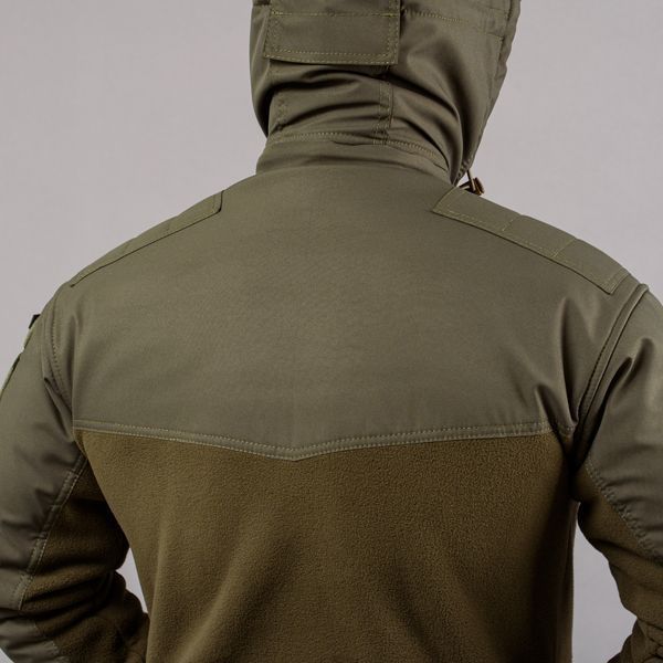 Hoodie "ANTITERROR II" OLIVE (Fleece + Membrane) 00252000M0000000 photo