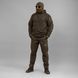 Komplet "TRAVEL DEFENCE" 3 w 1 ANORAK DARK OLIVE (Taslan + Mikropolar)