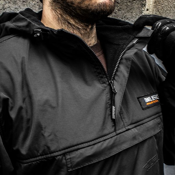 Military suit "TRAVEL DEFENCE" 2 in 1 ANORAK BLACK (Taslan + Microfleece) 00355000S0000000 photo