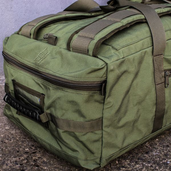 Army duffel bag - backpack 80l. "Nomad" OLIVE (Cordura) 0001600000000000 photo