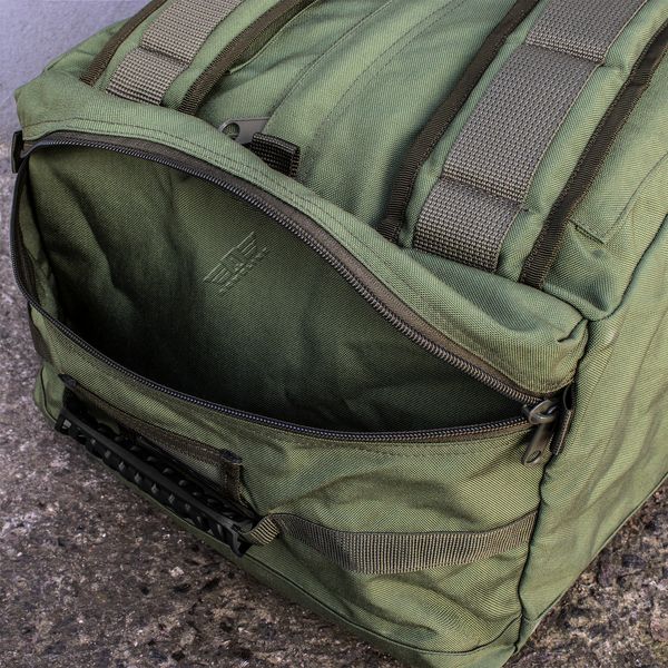 Army duffel bag - backpack 80l. "Nomad" OLIVE (Cordura) 0001600000000000 photo