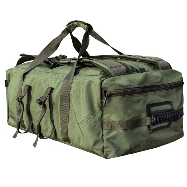 Army duffel bag - backpack 80l. "Nomad" OLIVE (Cordura) 0001600000000000 photo