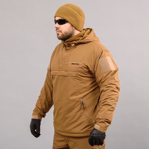 Анорак "TRAVEL DEFENCE" COYOTE (Таслан + Микрофлис) 0000502XL0000000 фото