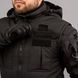 Insulated vest with hood "ANTITERROR II" BLACK (Membrane + Sintepon) 0005103XL0000000 photo 6