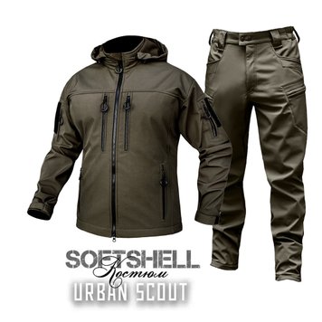 Комплект "URBAN SCOUT" OLIVE (SoftShell) 00364000S0000000 фото