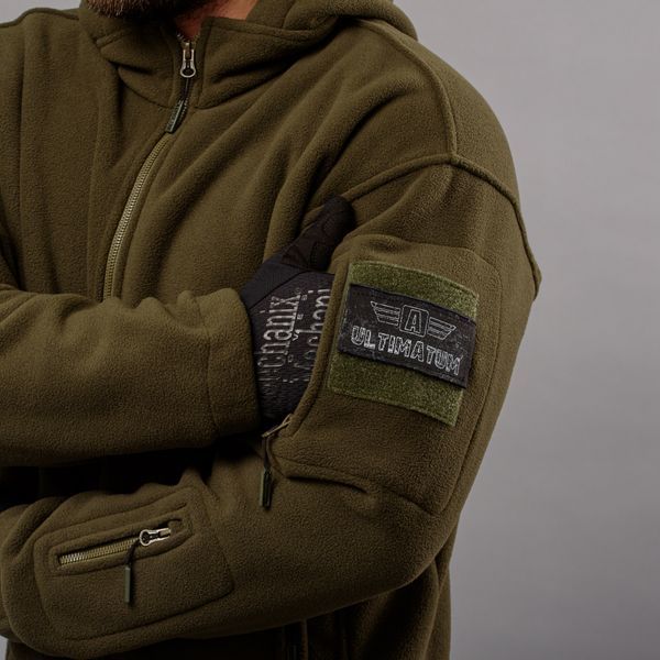 Tactical hoodie "ULTIMATUM" OLIVE (Fleece) 00255000L0000000 photo