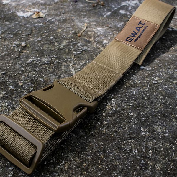 Tactical soft belt (5 cm) S.W.A.T. G2 COYOTE (Polyamide) 0019900000000000 photo