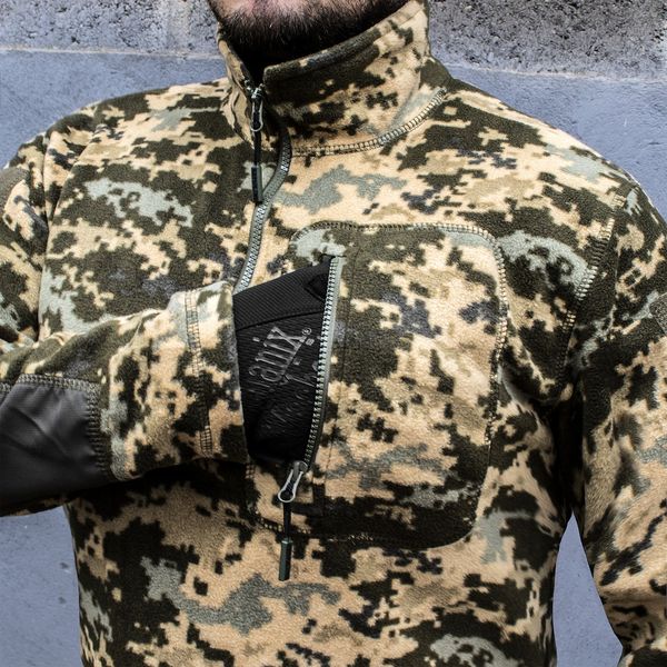 Толстовка тактическая 1/4 Zip "TRAVEL DEFENCE" УКРПИКСЕЛЬ ММ14 (Микрофлис) 00249000S0000000 фото