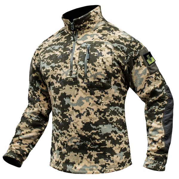 Толстовка тактическая 1/4 Zip "TRAVEL DEFENCE" УКРПИКСЕЛЬ ММ14 (Микрофлис) 00249000S0000000 фото