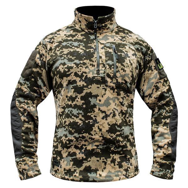 Толстовка тактическая 1/4 Zip "TRAVEL DEFENCE" УКРПИКСЕЛЬ ММ14 (Микрофлис) 00249000S0000000 фото