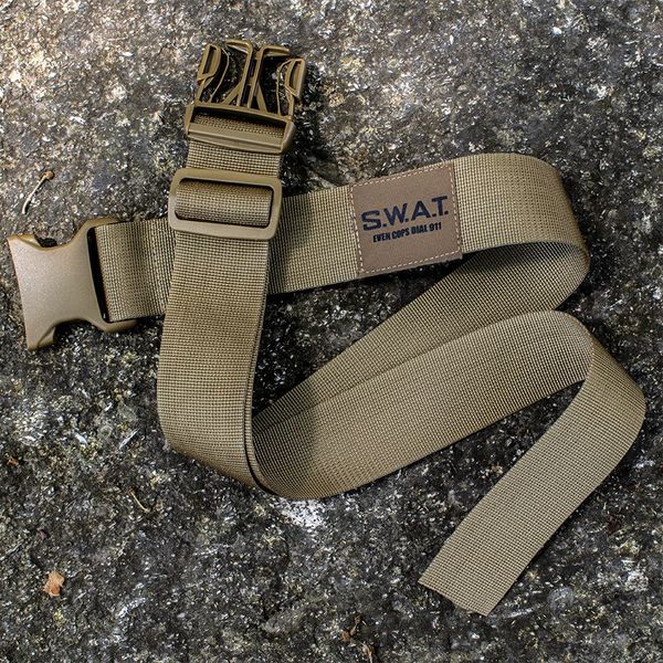 Tactical soft belt (5 cm) S.W.A.T. G2 COYOTE (Polyamide) 0019900000000000 photo