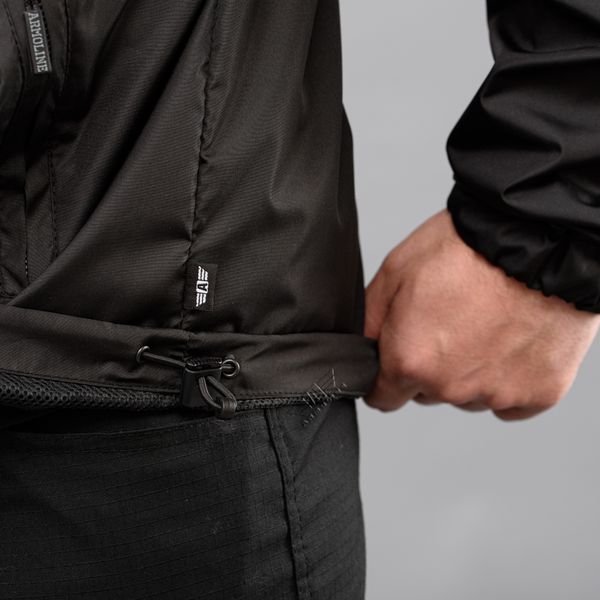 Anorak "SUMMER DEFENCE" BLACK (Raincoat fabric + Mesh) 00001000S0000000 photo