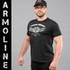 Футболка з принтом "ARMOLINE" BLACK (Бавовна) 0025600XL0000000 фото 2